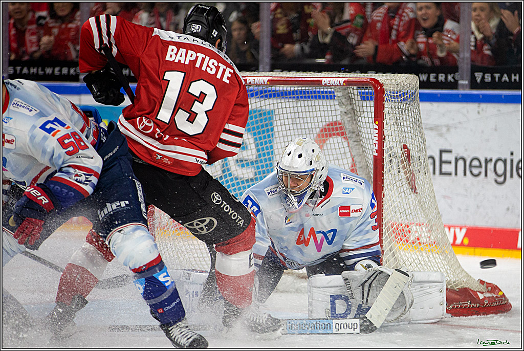 PENNY DEL; Koelner Haie-Adler Mannheim; Koeln, 26.03.2023